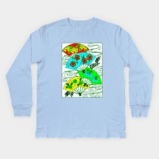 Cool Fans Kids Long Sleeve T-Shirt